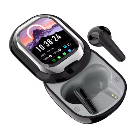 Fones de Ouvido MegaSlide com interação de tela - Dispositivo Inteligente  Carregável via USB