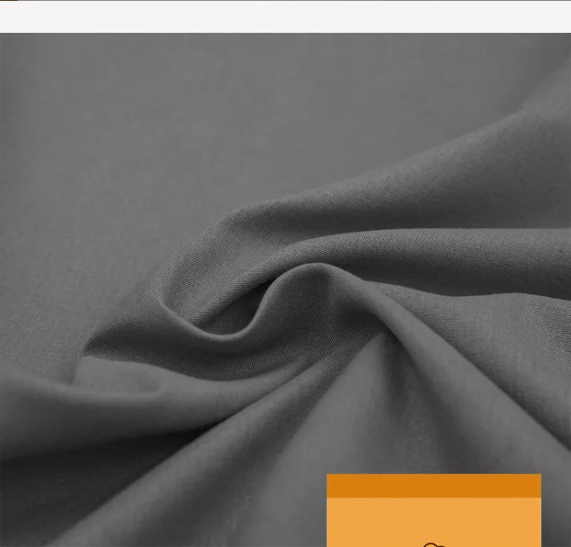 Lençol plano de algodão lavado MegaSleep