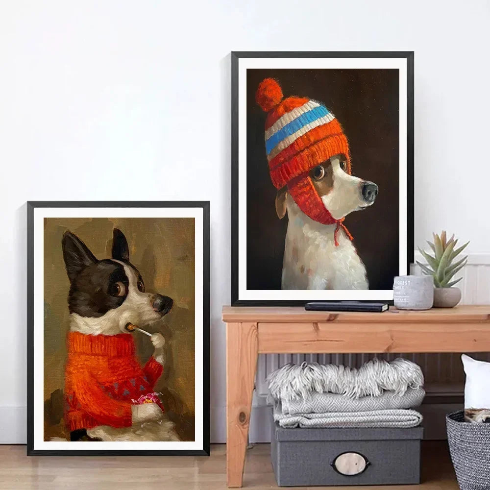 Quadro de Pets Engraçados MegaFun