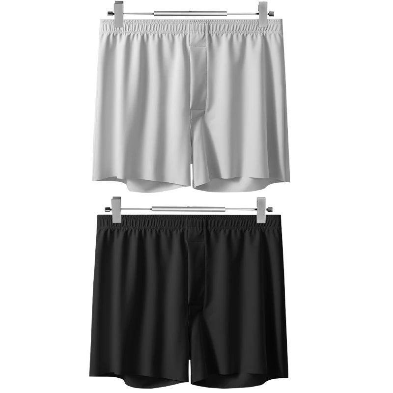 Short Íntimo Masculino com Toque de Seda Conjunto com 2 peças MegaSilk