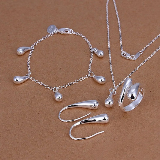 Conjunto de Prata Esterlina MegaShine