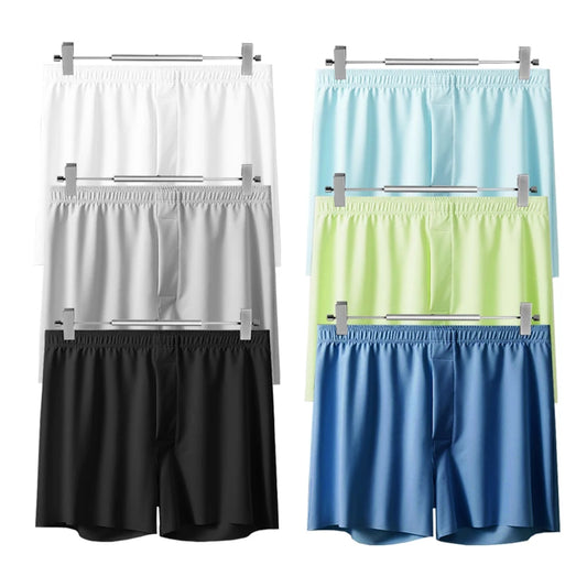 Short Íntimo Masculino com Toque de Seda Conjunto com 2 peças MegaSilk