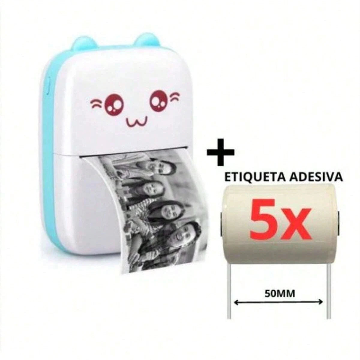 Mini máquina de impressão com Bluetooth MegaFun