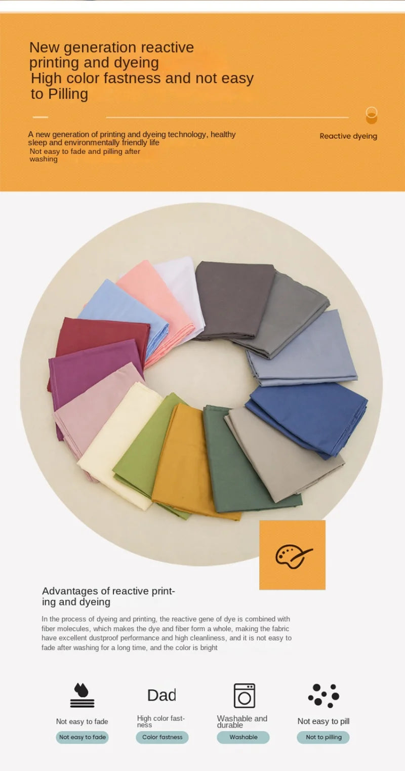 Lençol plano de algodão lavado MegaSleep