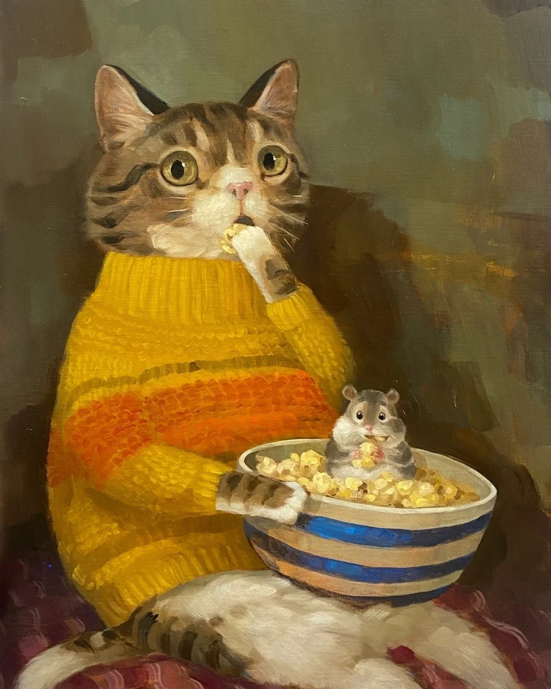 Quadro de Pets Engraçados MegaFun