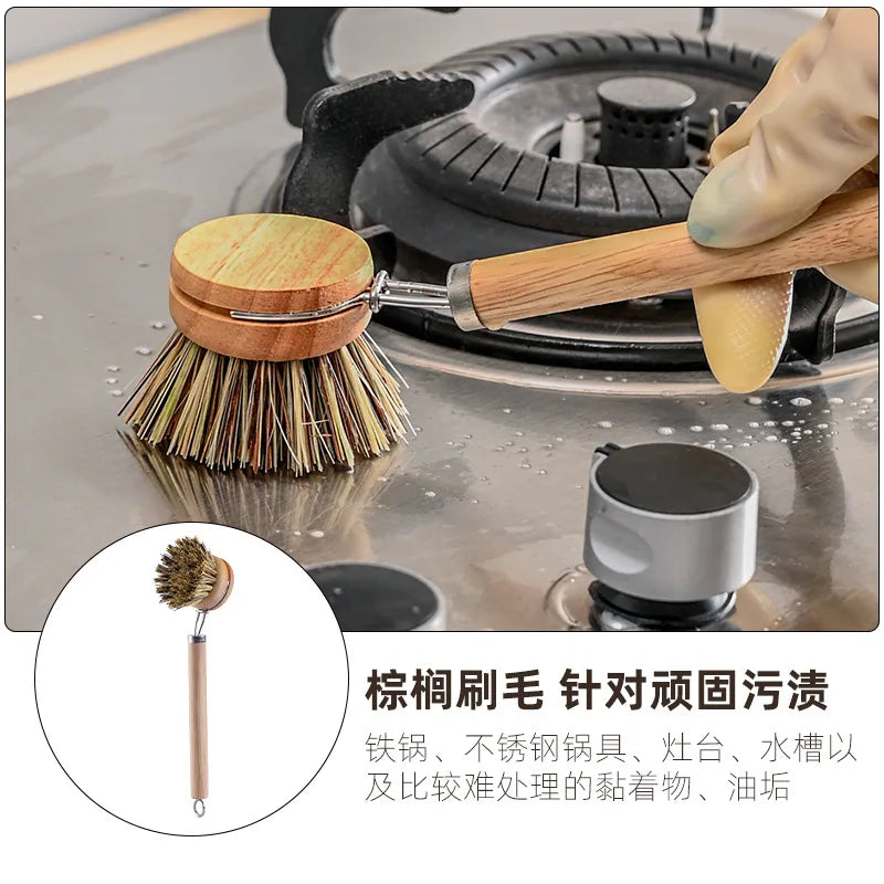 Escovas De Limpeza De Madeira De Bambu MegaWood