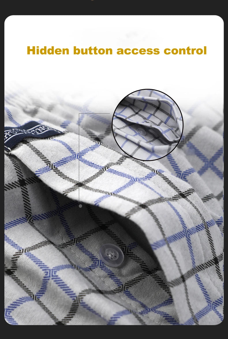 Short Íntimo Masculino de Algodão  4 Peças  MegaSoft