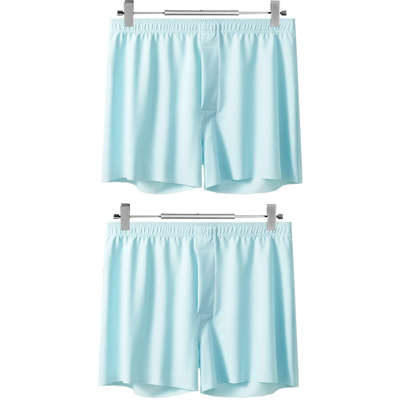 Short Íntimo Masculino com Toque de Seda Conjunto com 2 peças MegaSilk