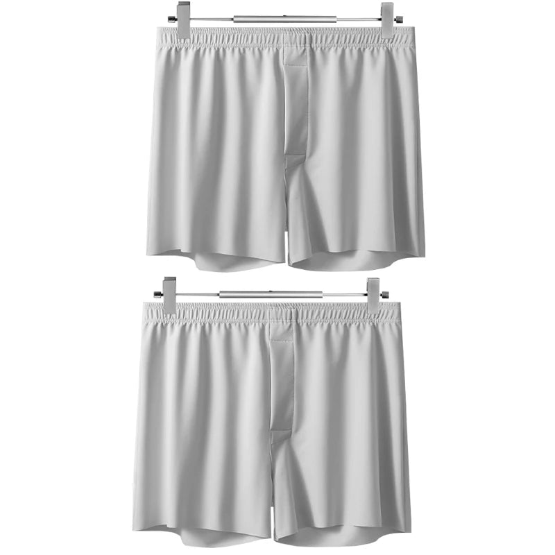 Short Íntimo Masculino com Toque de Seda Conjunto com 2 peças MegaSilk