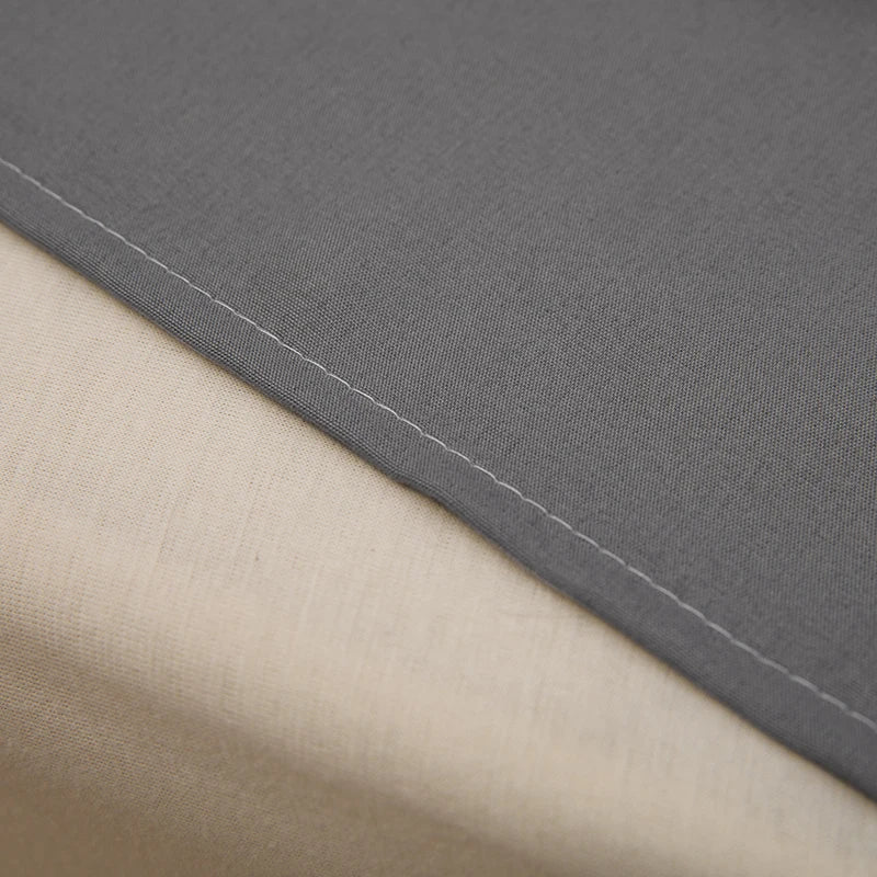 Lençol plano de algodão lavado MegaSleep