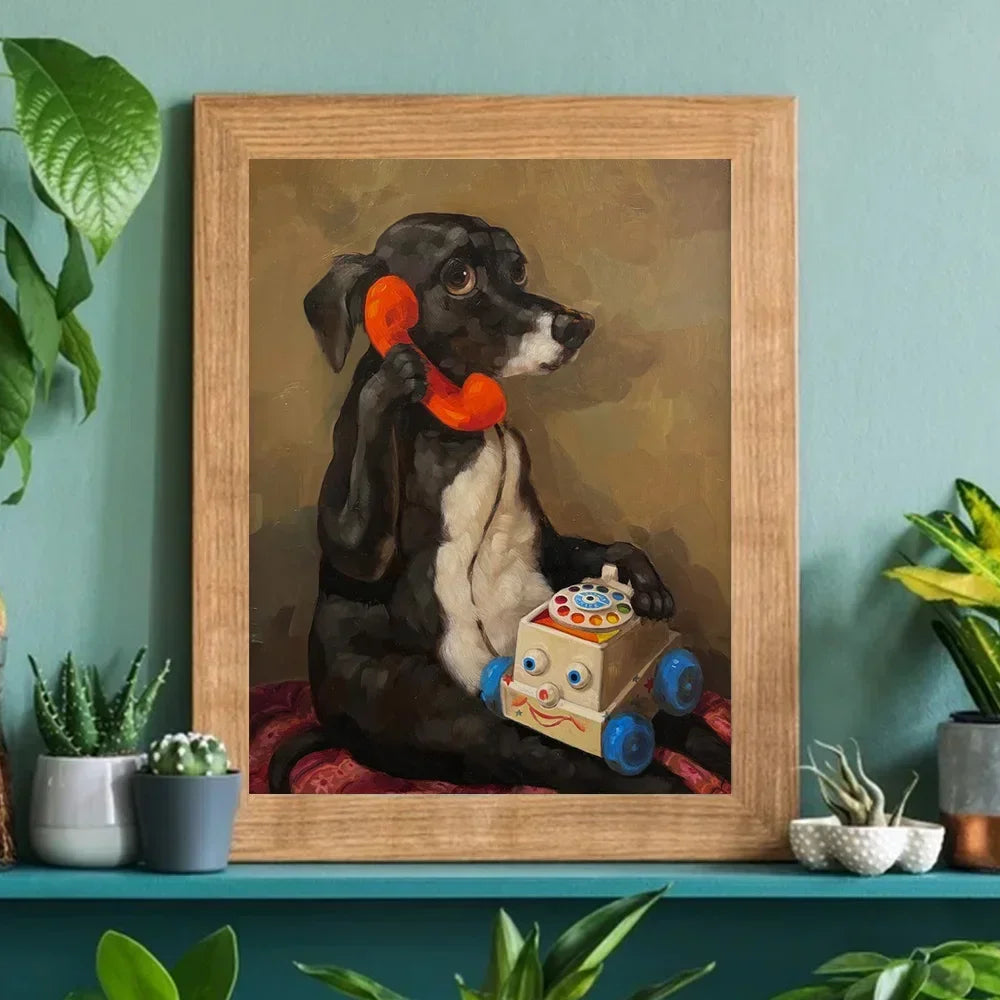 Quadro de Pets Engraçados MegaFun