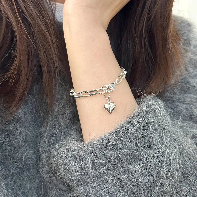Pulseira de prata esterlina Vários designs MegaYoung