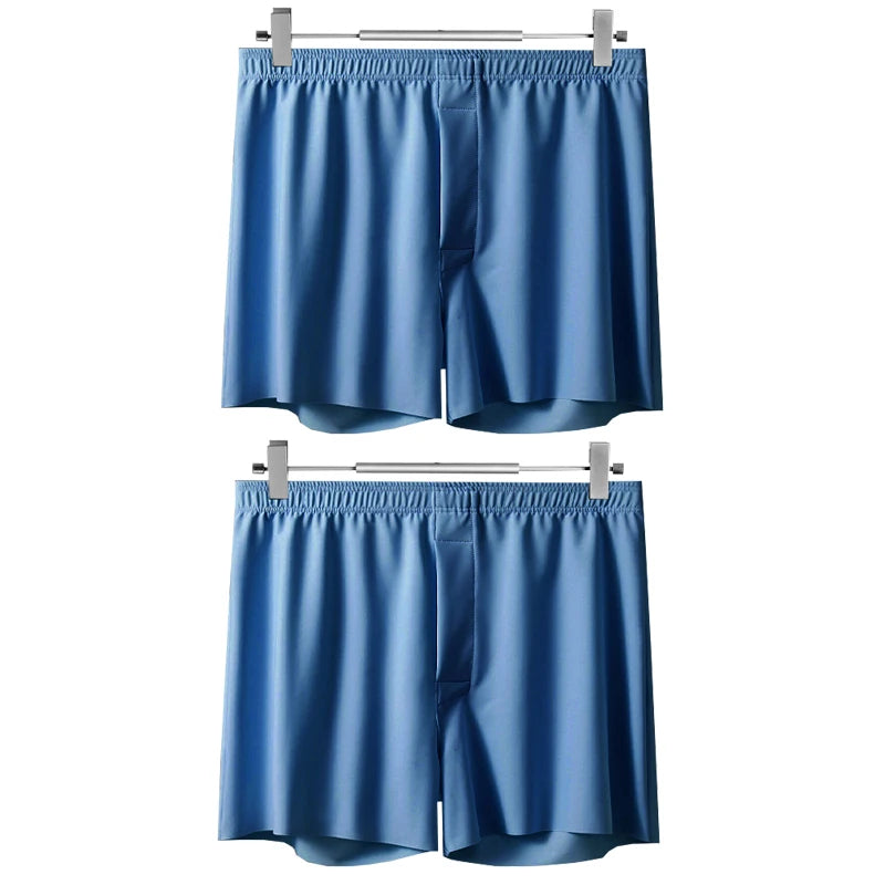 Short Íntimo Masculino com Toque de Seda Conjunto com 2 peças MegaSilk
