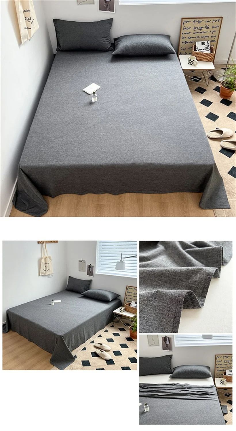 Lençol de algodão 100% puro, 1 peça MegaSleep